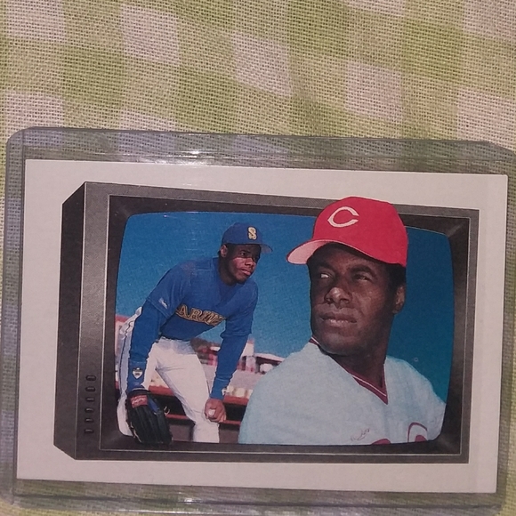 Ken Griffey Sr. (With Jr.) 1989 Bowman Card - Picture 4 of 4